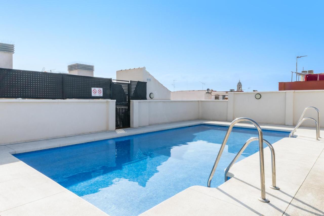 Malaga Suite Picasso With Swimming Pool And Parking In The Center! Εξωτερικό φωτογραφία